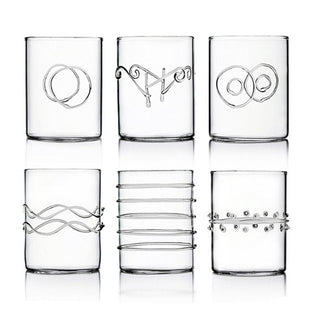Ichendorf Decò set 6 pcs water glass assorted by Forti E Di Loreto - Buy now on ShopDecor - Discover the best products by ICHENDORF design