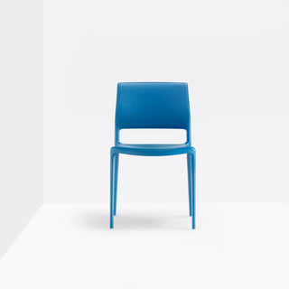 Pedrali Ara 310 outdoor design chair Pedrali Blue BL - Buy now on ShopDecor - Discover the best products by PEDRALI design