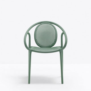 Pedrali Remind 3735 armchair for outdoor use Pedrali Green VE100E - Buy now on ShopDecor - Discover the best products by PEDRALI design