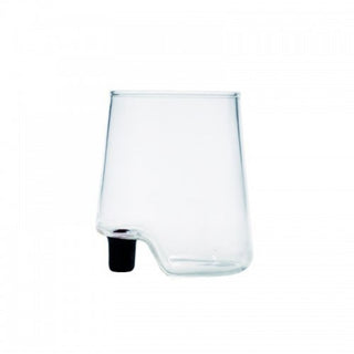 Zafferano Gamba de Vero glass tumbler Black - Buy now on ShopDecor - Discover the best products by ZAFFERANO design