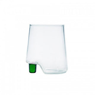 Zafferano Gamba de Vero glass tumbler Zafferano Green - Buy now on ShopDecor - Discover the best products by ZAFFERANO design