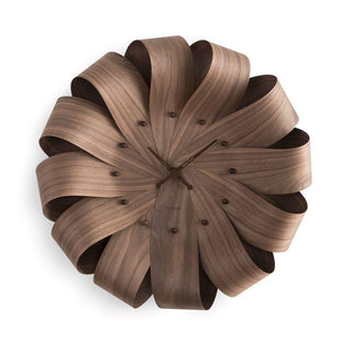 Nomon Brisa Walnut wall clock diam. 52 cm. - Buy now on ShopDecor - Discover the best products by NOMON design