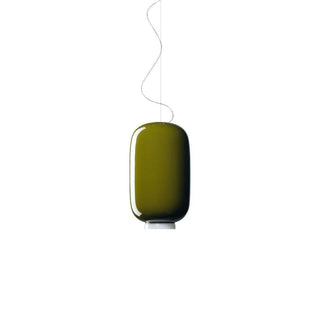 Foscarini Chouchin 2 dimmable suspension lamp green - Buy now on ShopDecor - Discover the best products by FOSCARINI design