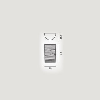 Foscarini Tress Piccola wall lamp - Buy now on ShopDecor - Discover the best products by FOSCARINI design
