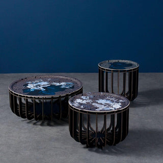 Ibride Extra-Muros Medusa 46 OUTDOOR coffee table with Saphir tray diam. 46 cm. - Buy now on ShopDecor - Discover the best products by IBRIDE design
