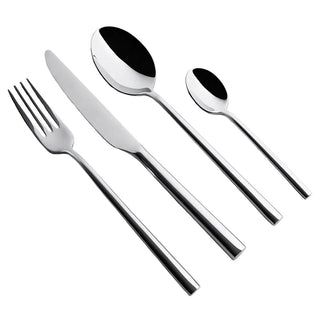 KnIndustrie 800 Set 24 cutlery - polished steel - Buy now on ShopDecor - Discover the best products by KNINDUSTRIE design