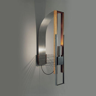Martinelli Luce Marx wall lamp brushed steel - Buy now on ShopDecor - Discover the best products by MARTINELLI LUCE design