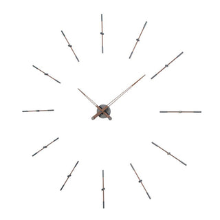 Nomon Merlín T 12T wall clock graphite diam. 125 cm. - Buy now on ShopDecor - Discover the best products by NOMON design