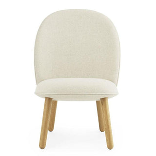 Normann Copenhagen Ace lounge chair full upholstery fabric with oak structure - Buy now on ShopDecor - Discover the best products by NORMANN COPENHAGEN design