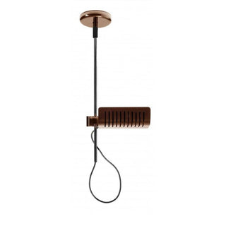 OLuce Colombo 885 LED suspension lamp bronze/black - Buy now on ShopDecor - Discover the best products by OLUCE design
