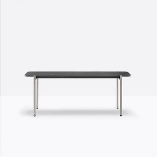 Pedrali Blume BLT coffee table H.37 cm. with top 100x25 cm. in solid laminate - Buy now on ShopDecor - Discover the best products by PEDRALI design