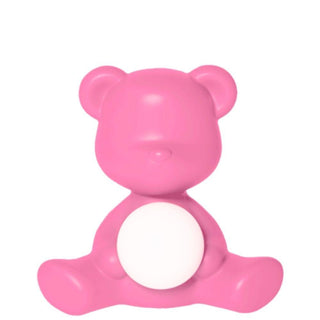 Qeeboo Teddy Girl LED table lamp in polyethylene Qeeboo Bright pink - Buy now on ShopDecor - Discover the best products by QEEBOO design