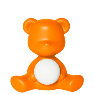 Qeeboo Teddy Girl LED table lamp in polyethylene Qeeboo Orange - Buy now on ShopDecor - Discover the best products by QEEBOO design