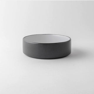 Schönhuber Franchi Grès Bicolor cup 16 x 5 cm. grey with white interior - Buy now on ShopDecor - Discover the best products by SCHÖNHUBER FRANCHI design