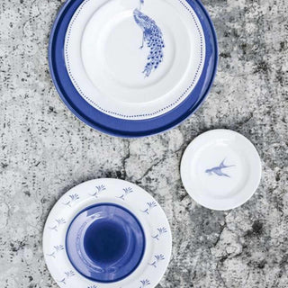 Schönhuber Franchi Shabbychic Bread Plate white - swallow blue - Buy now on ShopDecor - Discover the best products by SCHÖNHUBER FRANCHI design