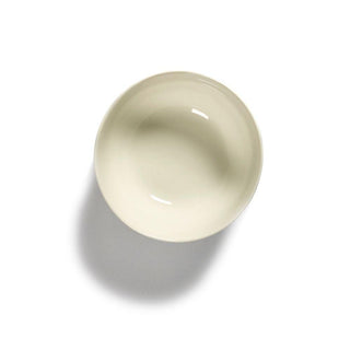 Serax Feast bowl diam. 16 cm. white swirl - stripes blue - Buy now on ShopDecor - Discover the best products by SERAX design
