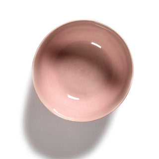 Serax Feast bowl diam. 18 cm. delicious pink swirl - stripes blue - Buy now on ShopDecor - Discover the best products by SERAX design