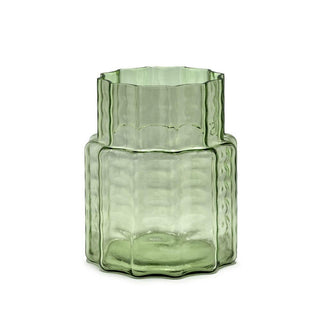 Serax Wave vase 04 green h. 21 cm. - Buy now on ShopDecor - Discover the best products by SERAX design
