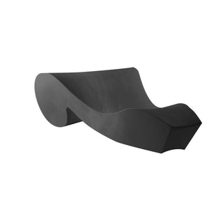 Slide Rococo' Chaise Longue Polyethylene by Gianni Arnaudo Slide Elephant grey FG - Buy now on ShopDecor - Discover the best products by SLIDE design