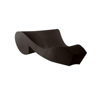 Slide Rococo' Chaise Longue Polyethylene by Gianni Arnaudo Slide Chocolate FE - Buy now on ShopDecor - Discover the best products by SLIDE design