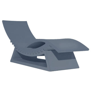 Slide Tic Tac Chaise longue Polyethylene by Marco Acerbis Slide Powder blue FL - Buy now on ShopDecor - Discover the best products by SLIDE design