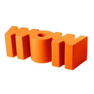 Slide WOW bench Slide Pumpkin orange FC - Buy now on ShopDecor - Discover the best products by SLIDE design