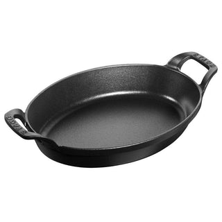 Staub Oval baking dish cast iron 24 cm - Buy now on ShopDecor - Discover the best products by STAUB design
