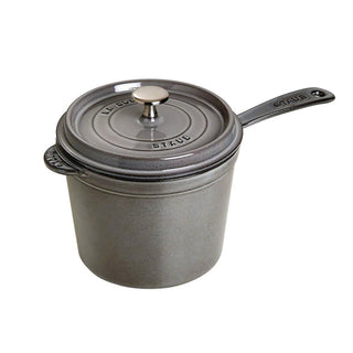 Staub Saucepan diam.18 cm Graphite Grey - Buy now on ShopDecor - Discover the best products by STAUB design
